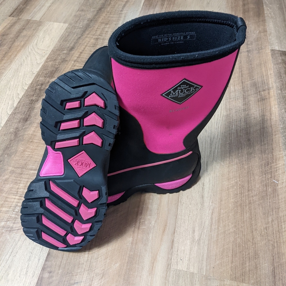 Kids Muck Boots "Rugged" -Pink